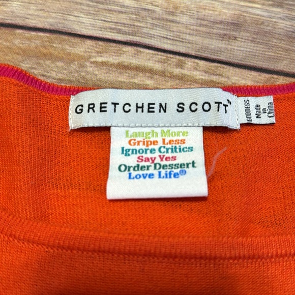 GRETCHEN SCOTT Polly Pocket 3/4 length sleeve sweater - Picture 4 of 5